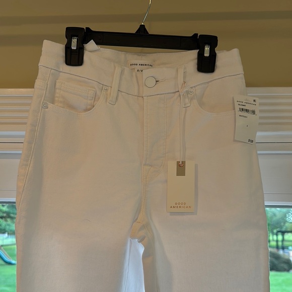 NWT Good American White Skinny Jeans Size 2 - Picture 10 of 10